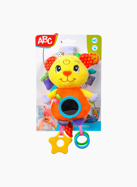 Развлекательная игрушка "Лев в ярких цветах"