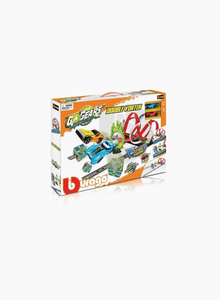 Խաղային հավաքածու Play Set «Կրկնակի մրրիկ Go Gears, 2 մեքենա»