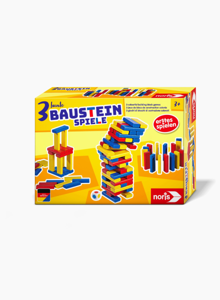 Board game tricolor blocks