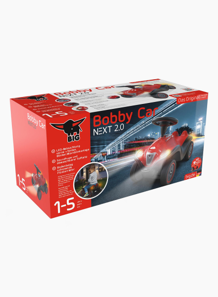 Ինքնագլոր մեքենա Bobby car «Next 2.0 Red»