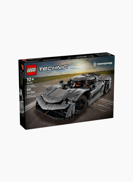 Constructor Technic "Koenigsegg Jesko absolut gray hypercar"