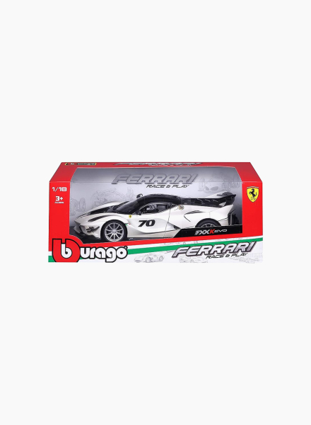Car "Ferrari FXX K EVO" Scale 1:18