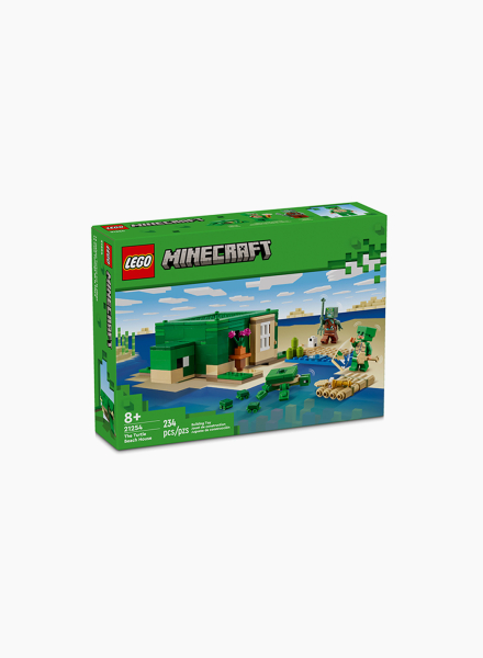 Конструктор Minecraft "Пляжный домик черепахи"