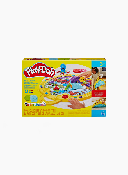 Սկսնակների հավաքածու Play-doh «Fold & Go» խաղահարթակ