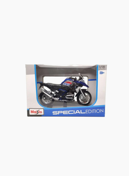 Motorcycle with stand "2-Wheelers BMW" Scale 1:18