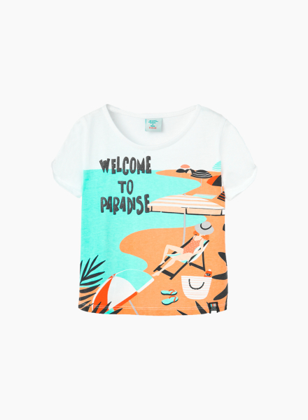 T-shirt "Welcome to Paradise"