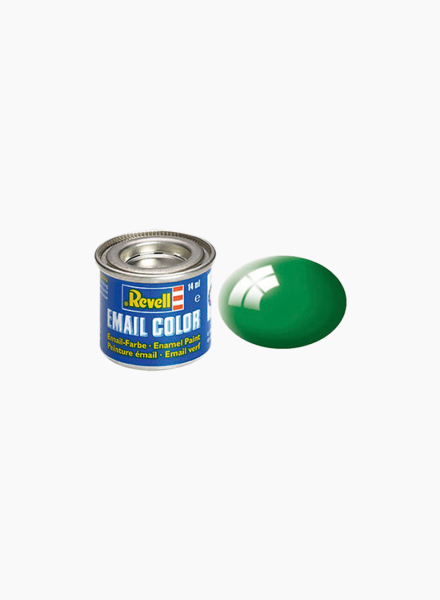 Paint gloss emerald green (RAL 6029), 14ml