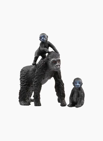 Фигурка животного "Семья горилл"