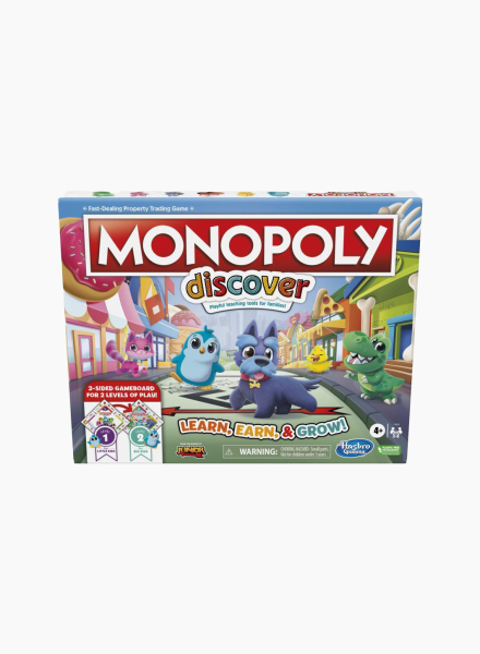 Board game "Monopoly: discover"