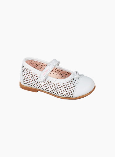 Leather classic shoes for little princess