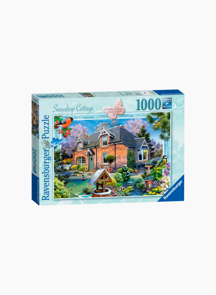 Puzzle "Snowdrop cottage" 1000 pcs.
