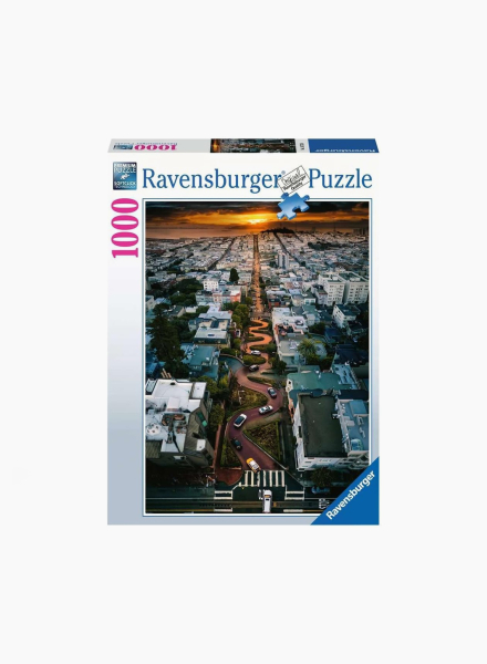 Puzzle "Lombard street" 1000 pc.