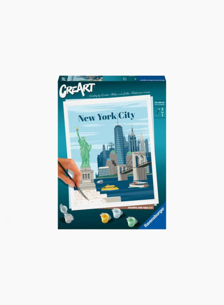 Картина по номерам "Нью-Йорк"