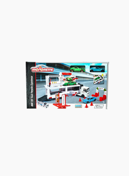 Playset "Car track with 2 Porsche cars"