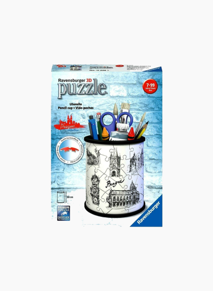 Puzzle 3D "Pencil cup: Prague" 54pcs.