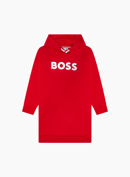 Спортивное платье с логотипом Boss