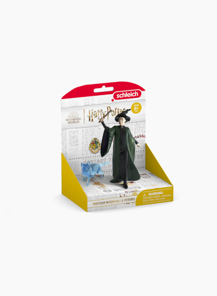 Set of figurines "Professor McGonagall and patronus"