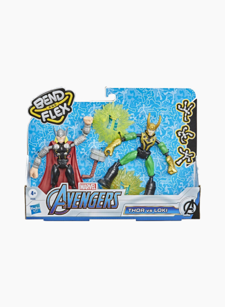 Cartoon figure Avengers "Thor vs Loki"