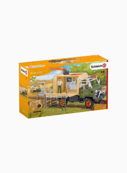 Set of figurines &quot;Animal rescue large truck&#039;&#039;