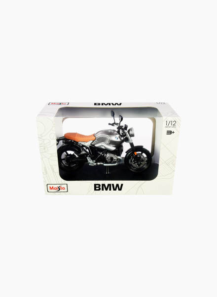 Мотоцикл с подставкой "BMW R nineT Scrambler" Scale 1:12