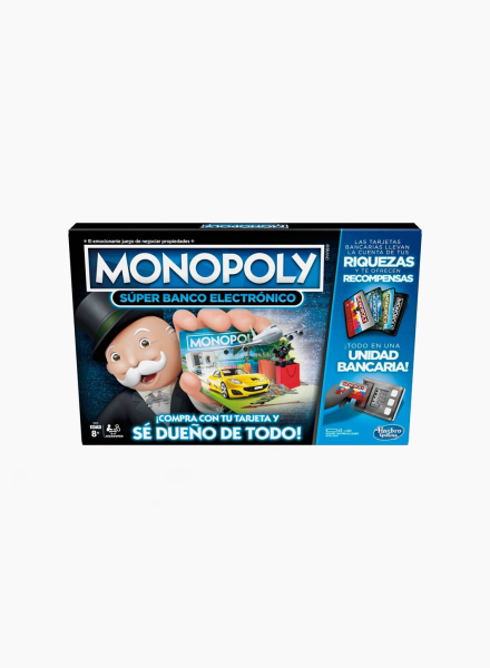 Board game monopolia "Super blanco electronic"