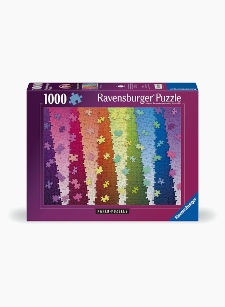 Puzzle "Colors on colors" 1000 pc.