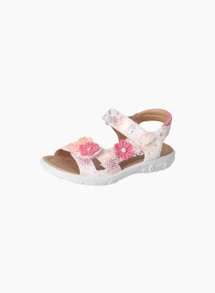 Sandals with floral details
