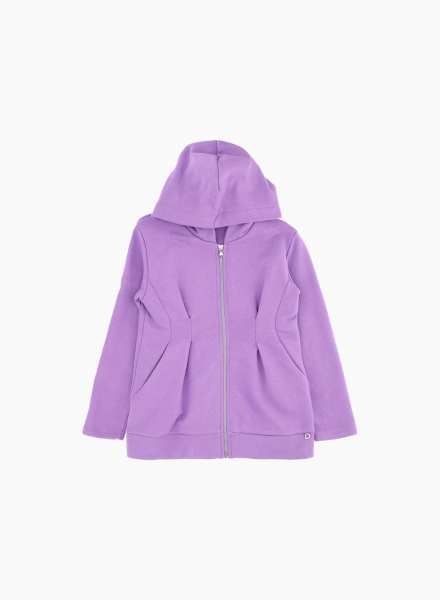 Lavender hoodie jacket