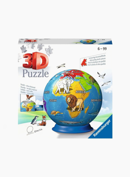 3D puzzle "Globe" 72 pc.