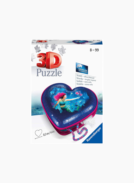 Puzzle 3D "Heart box: mermaids"0 54pcs.