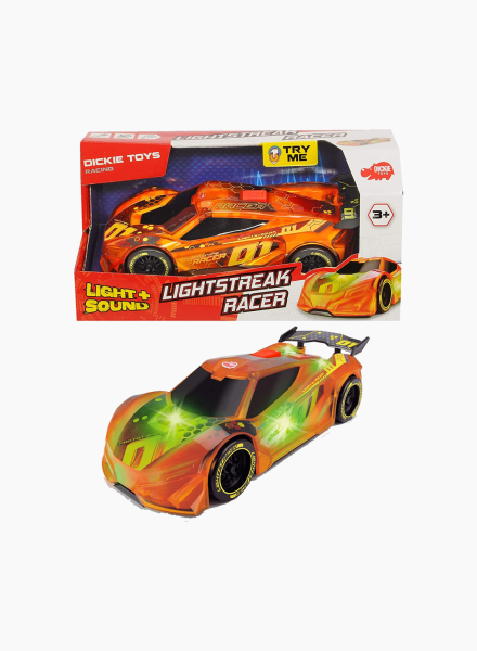 Racing car with lights and sound