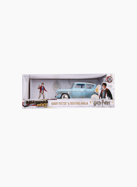 Car "Jada Ford 1959" with Harry Potter figurine 1:24
