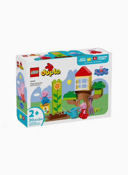 Constructor DUPLO "Peppa pig garden and tree house"