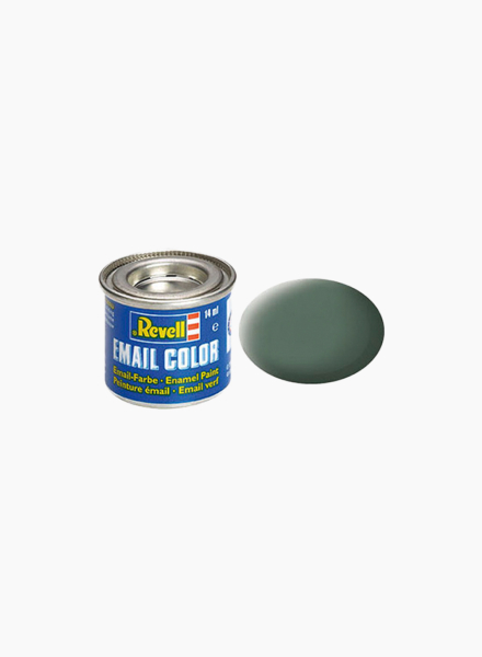 Paint sandy Greenish Grey, matt (RAL 7009), 14ml