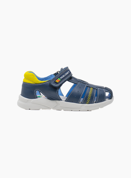 Leather sandals for kids