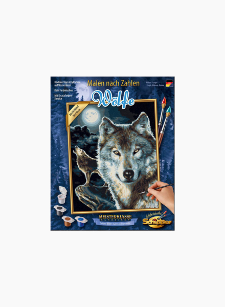 Coloring set "Wolf"