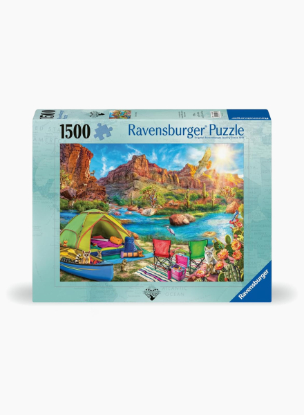 Puzzle "Canyon camping" 1500 pc.