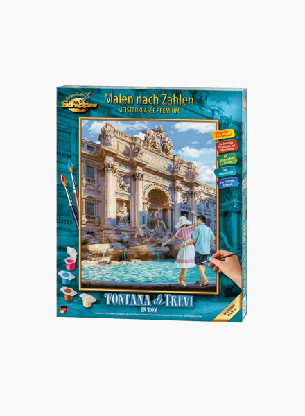 Coloring set "The Trevi Fountain"