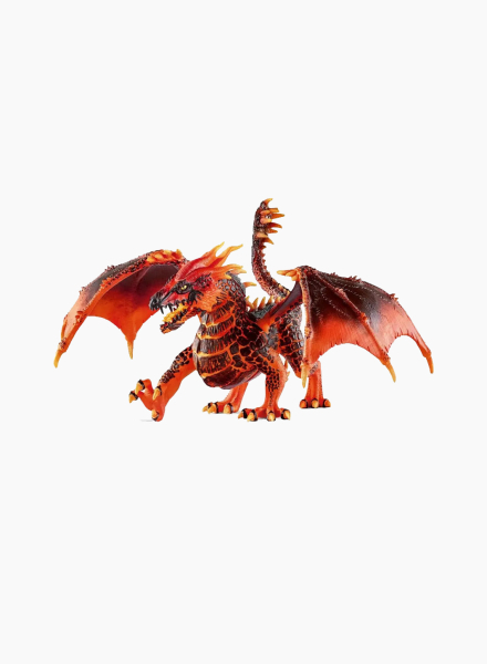 Mythical animal figurine &quot;Lava dragon&quot;
