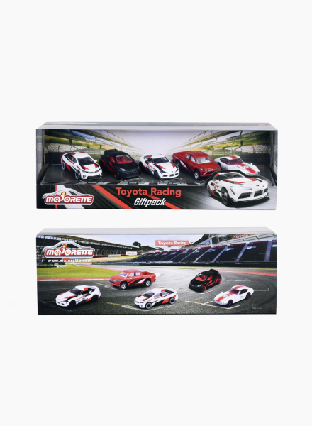 Car collection "Toyota racing" 5 pieces