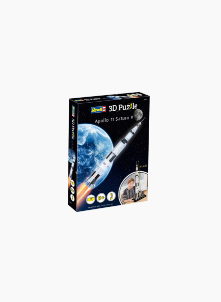 Пазл 3D "Аполлон 11 Сатурн V"