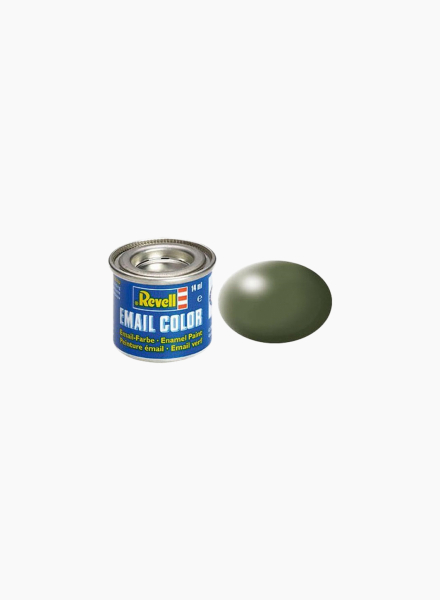 Paint silk olive green (RAL 6003) 14ml