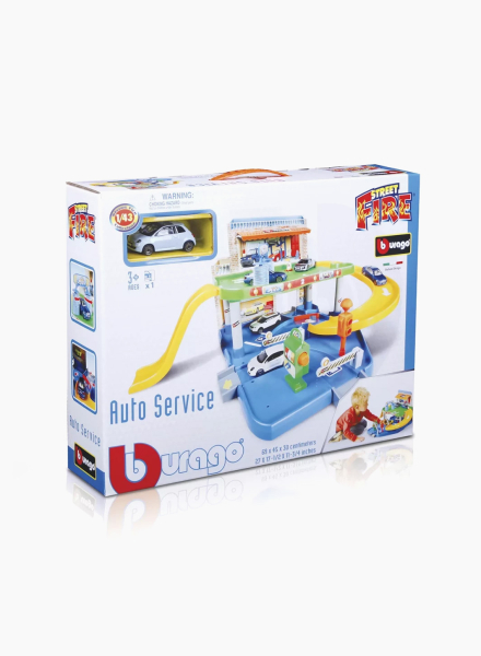 Play Set "STR. FIRE Auto Service Playset, 1 Car"