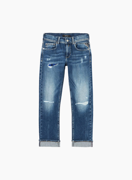 Обычные узкие джинсы