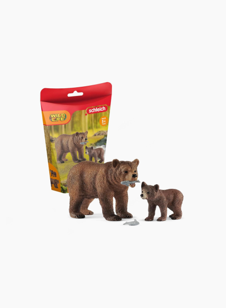 Animal figurine "Bear and mother"