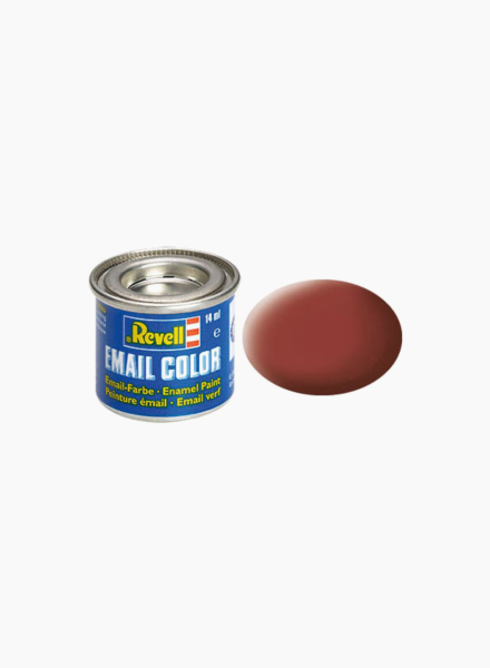 Paint reddish brown, matt (RAL 3009), 14ml