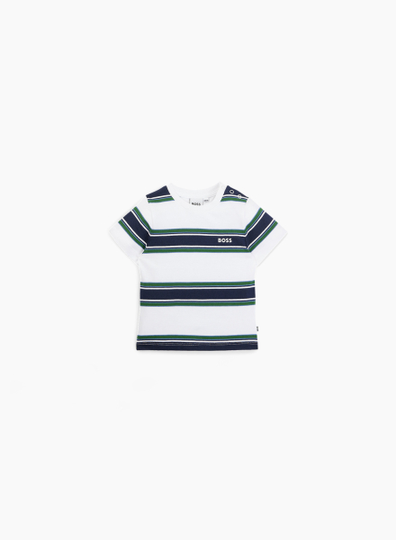Comfort t-shirt with stripes