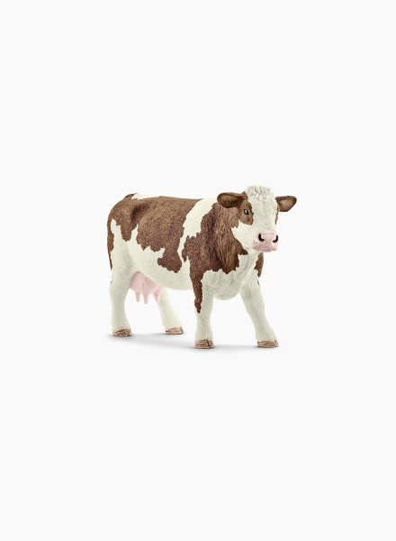 Animal figurine "Simmental cow"