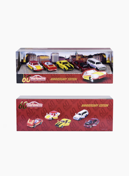 Car collection "Anniversary edition" 5 pieces