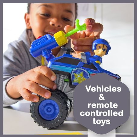 Vehicles and remote controlled toys
